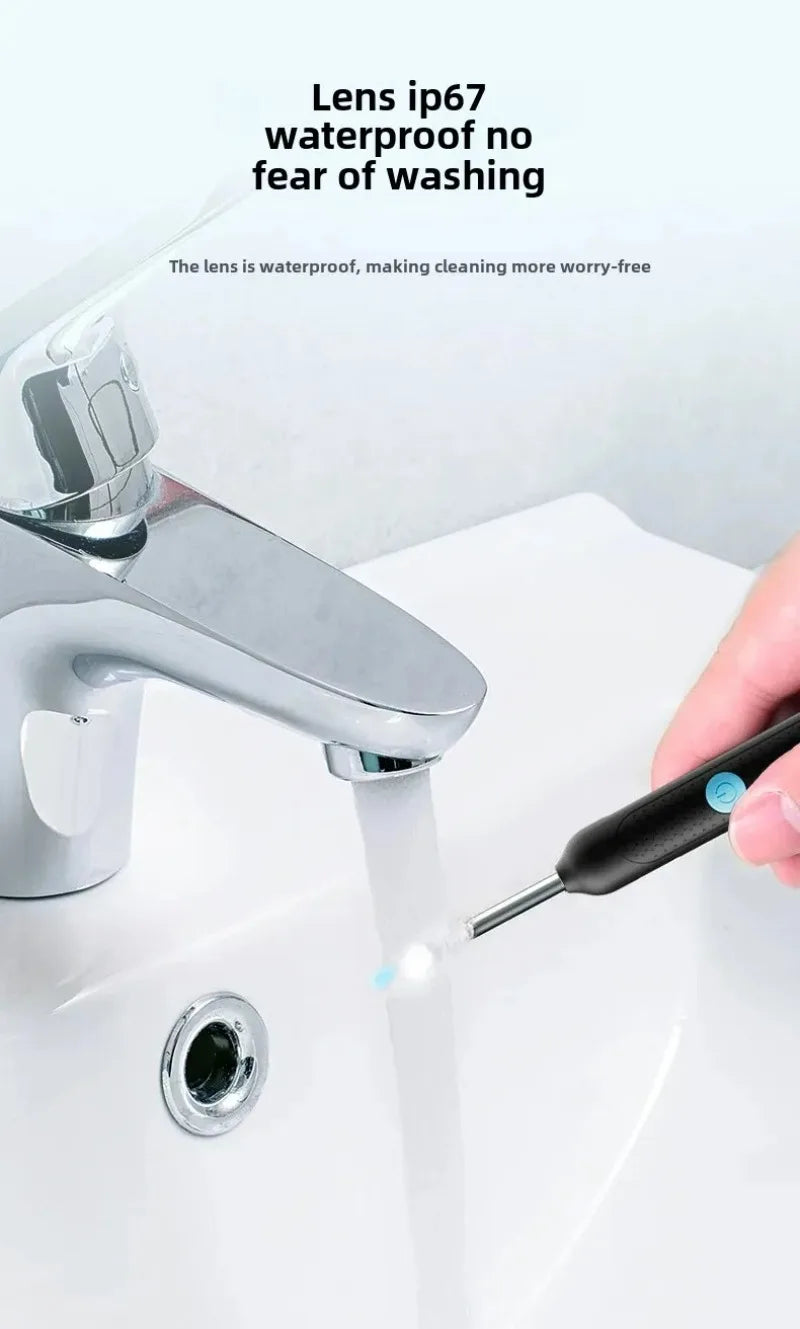 Smart Visual Ear Sticks Otoscope Endoscope Wax Removal Tool Earpick Mini Camera Health Care Ear Cleaner